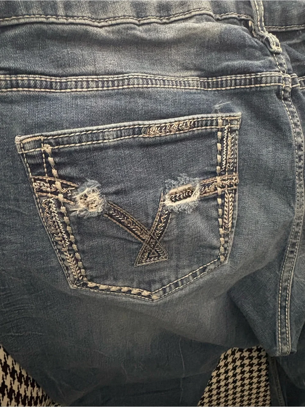 Blue Bootcut Jeans - Women's Classic Mid Rise Vigoss